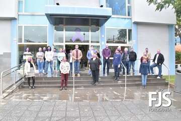 Telde visibiliza su lucha por la igualdad con acciones de sensibilización y concienciación en el 8-M/Francisco Javier Santana y TA.